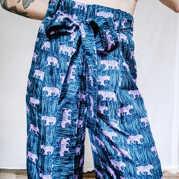 J. Crew NWT Silk Wide Leg Pants - Picture 2 of 5